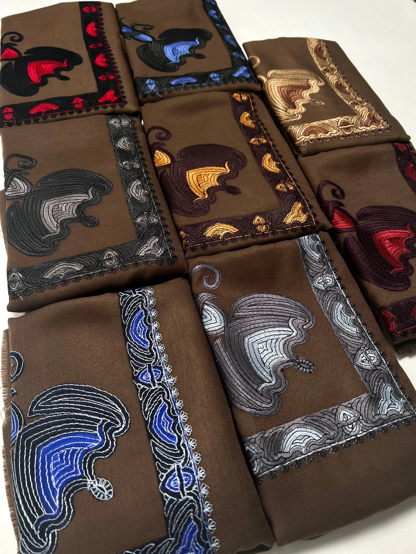 Shemagh SEPIA SHEMAKH